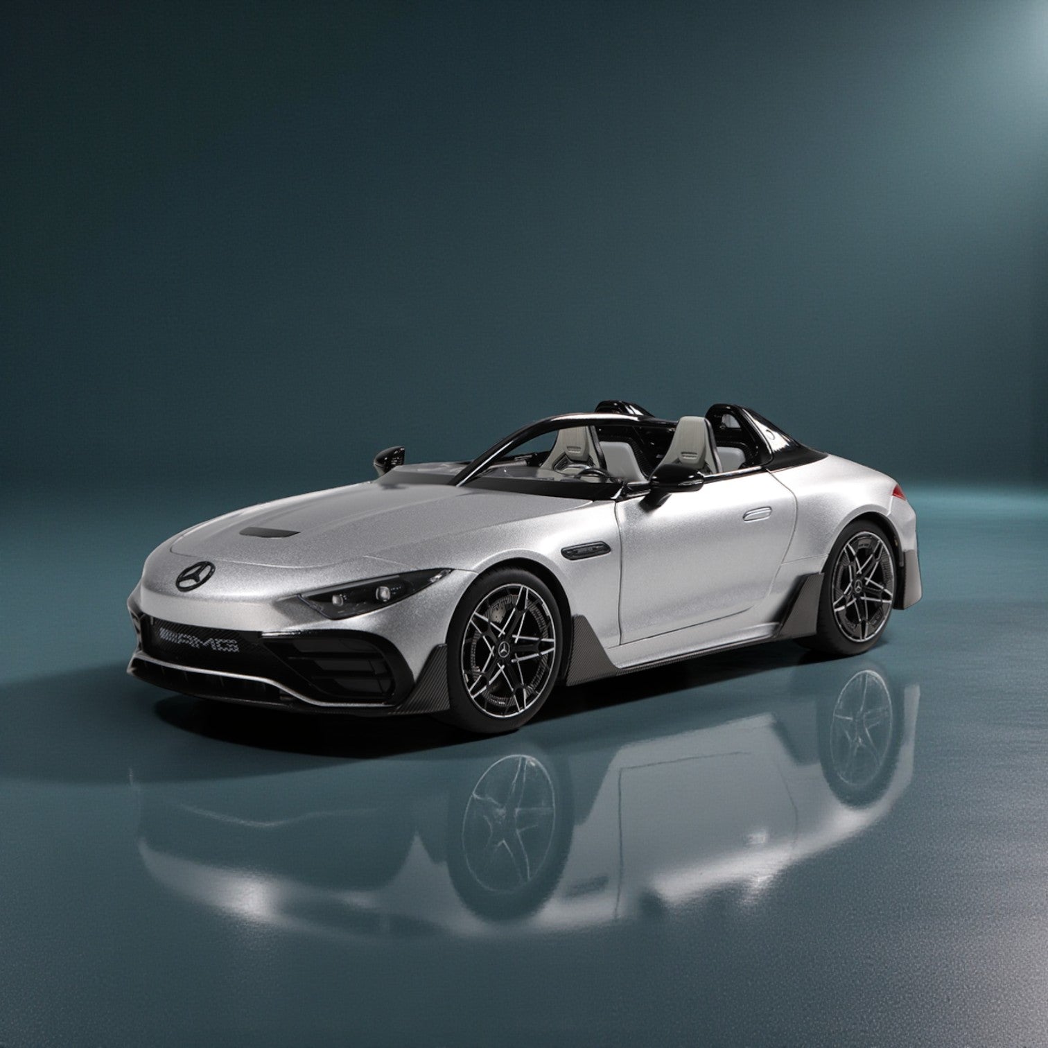 nzg-cars-mercedes-amg-purespeed-modellauto-1-18 image 1
