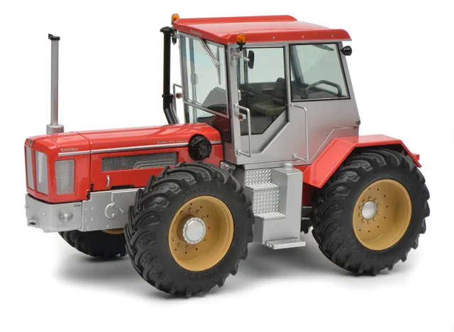 schuco-edition-schl-ter-2500-vl-traktor-1-32-rot-mit-frontlader image 1