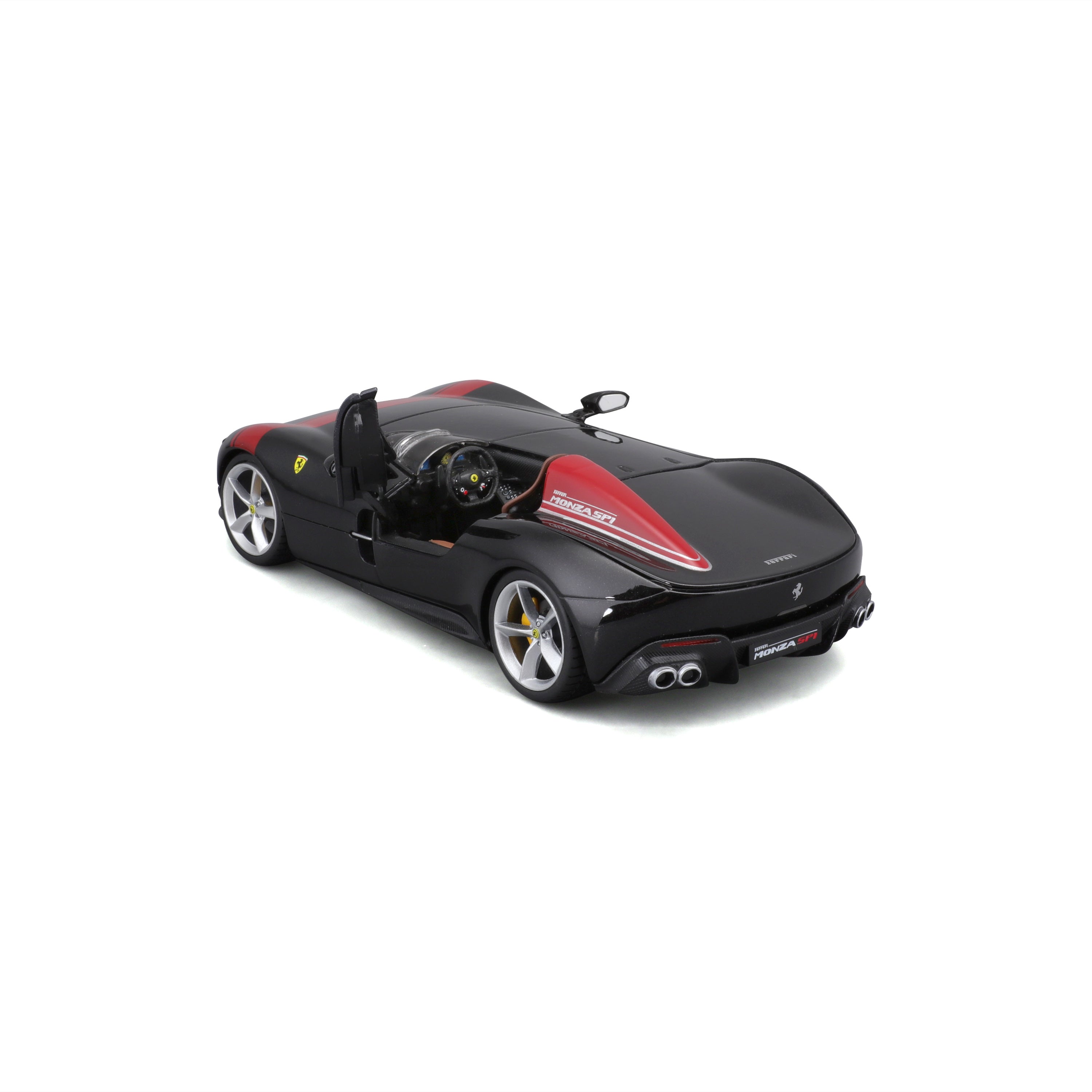 bburago-street-cars-ferrari-monza-sp1-modellauto-1-24-schwarz image 8
