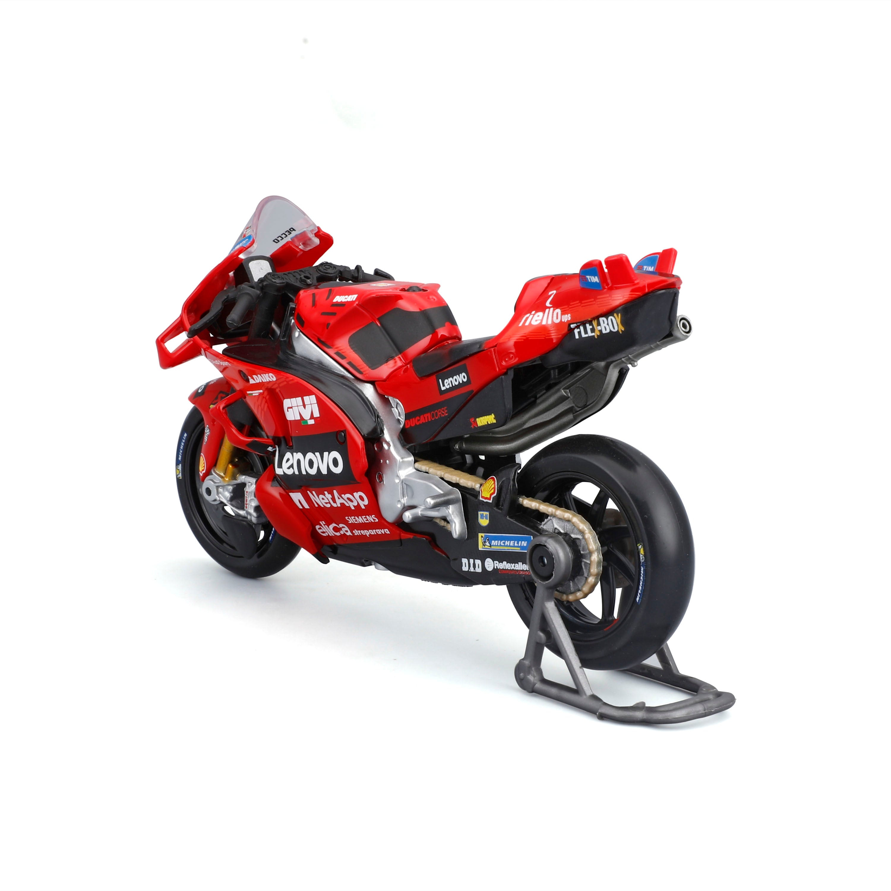 bburago-motorcycles-ducati-lenovo-2024-modellmotorrad-1-18-bagnaia image 6