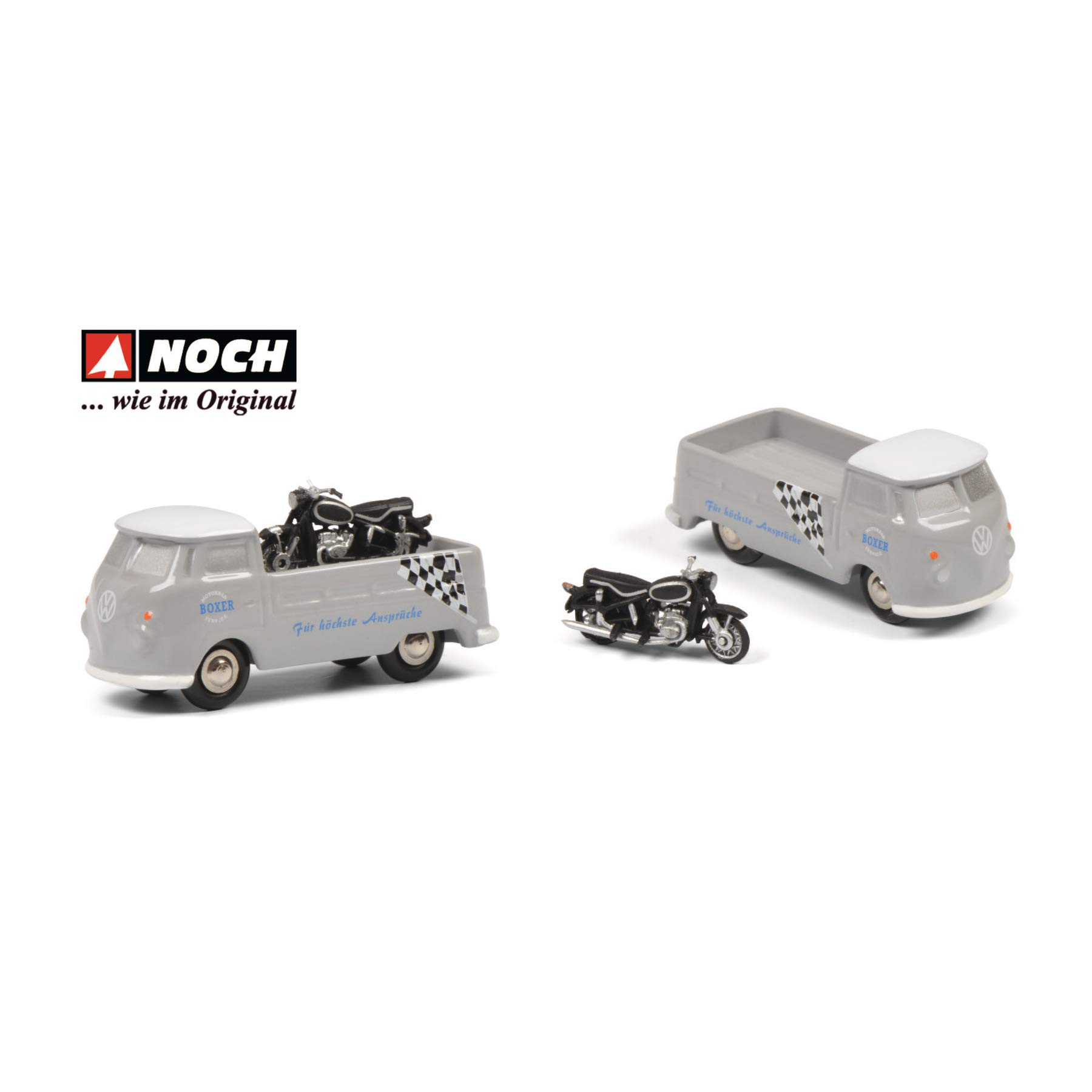 schuco-piccolo-vw-t1-motorrad-service-pritsche-grau-limitiert image 3