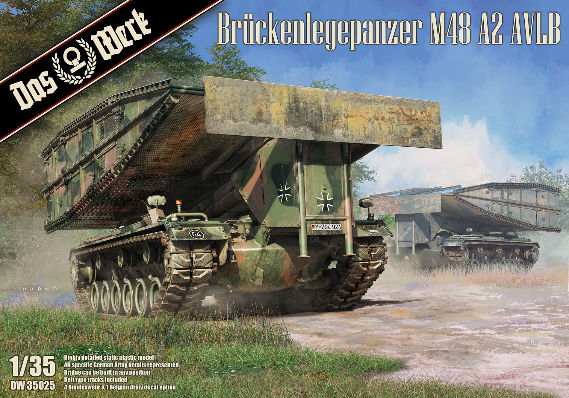 das-werk-dw35025-m48-a2-avlb-br-ckenlegepanzer-modellbausatz-1-35 image 1