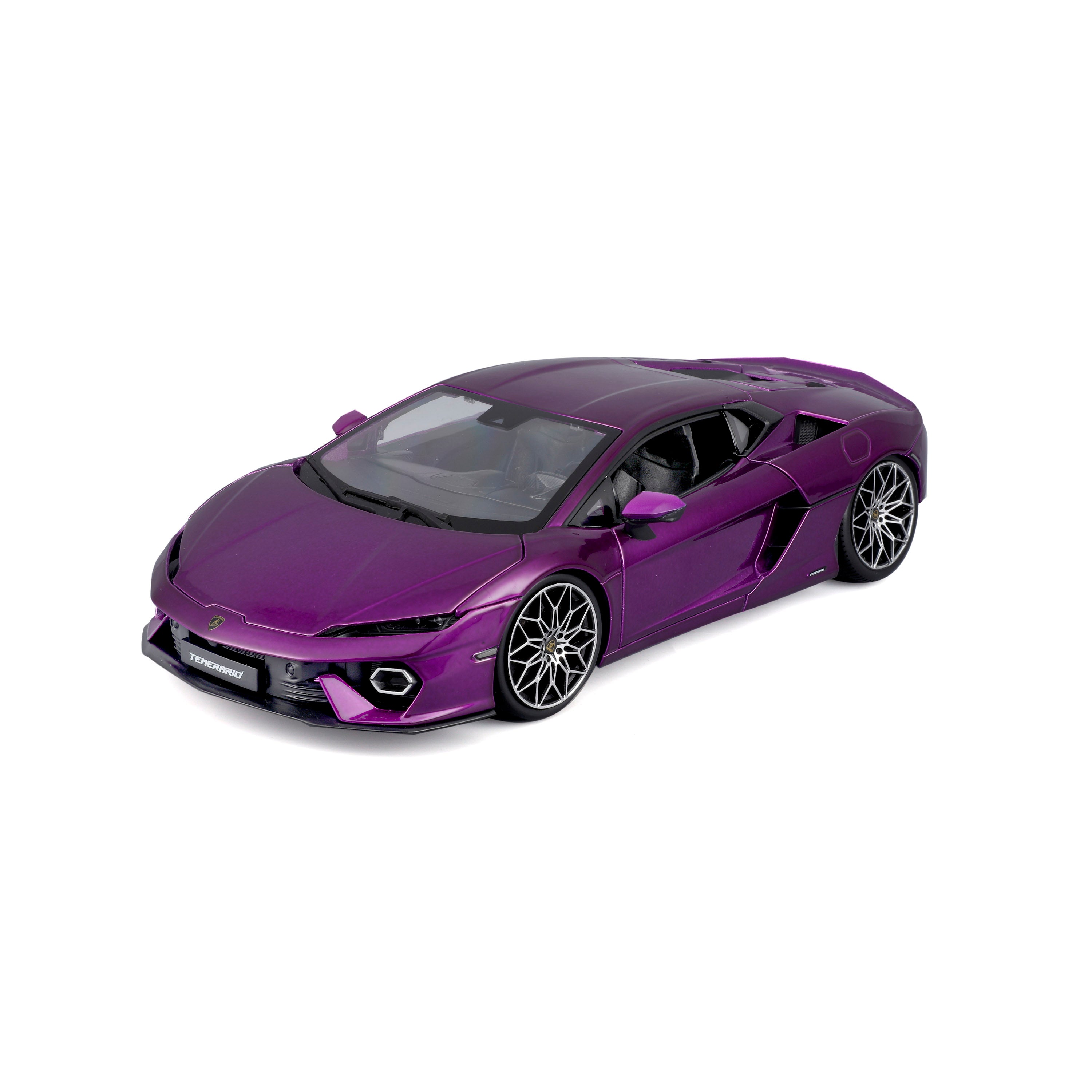 bburago-street-cars-lamborghini-temerario-1-18-modellauto-lila image 1
