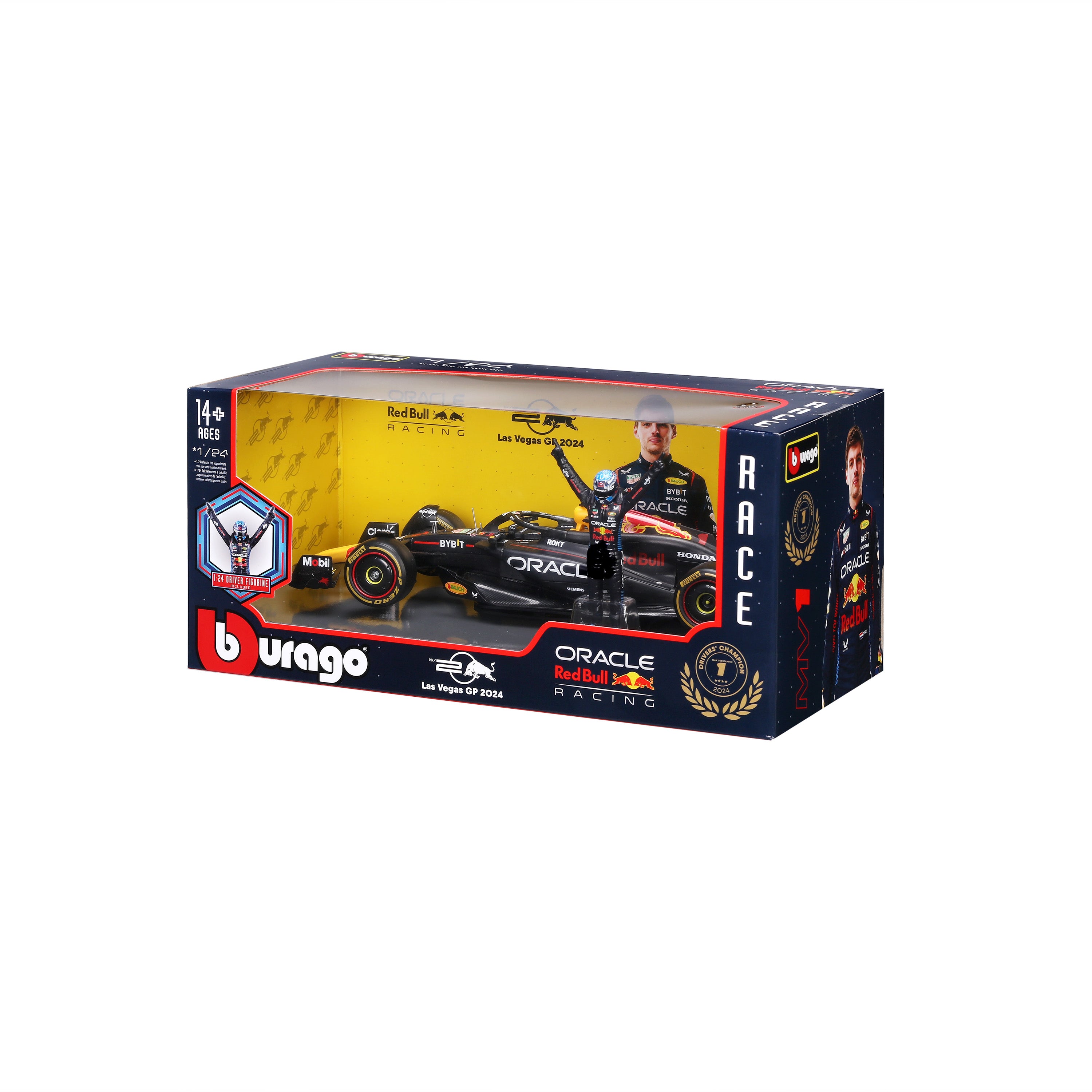 bburago-formula-1-red-bull-rb20-verstappen-modellauto-1-24-mit-fahrer image 8