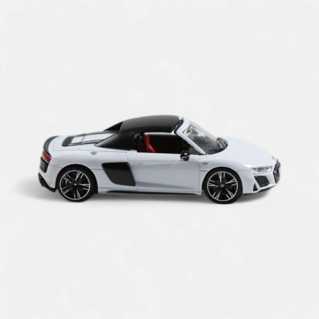 nzg-audi-r8-spyder-1-64-schwarz-vitrine-sportwagen image 6