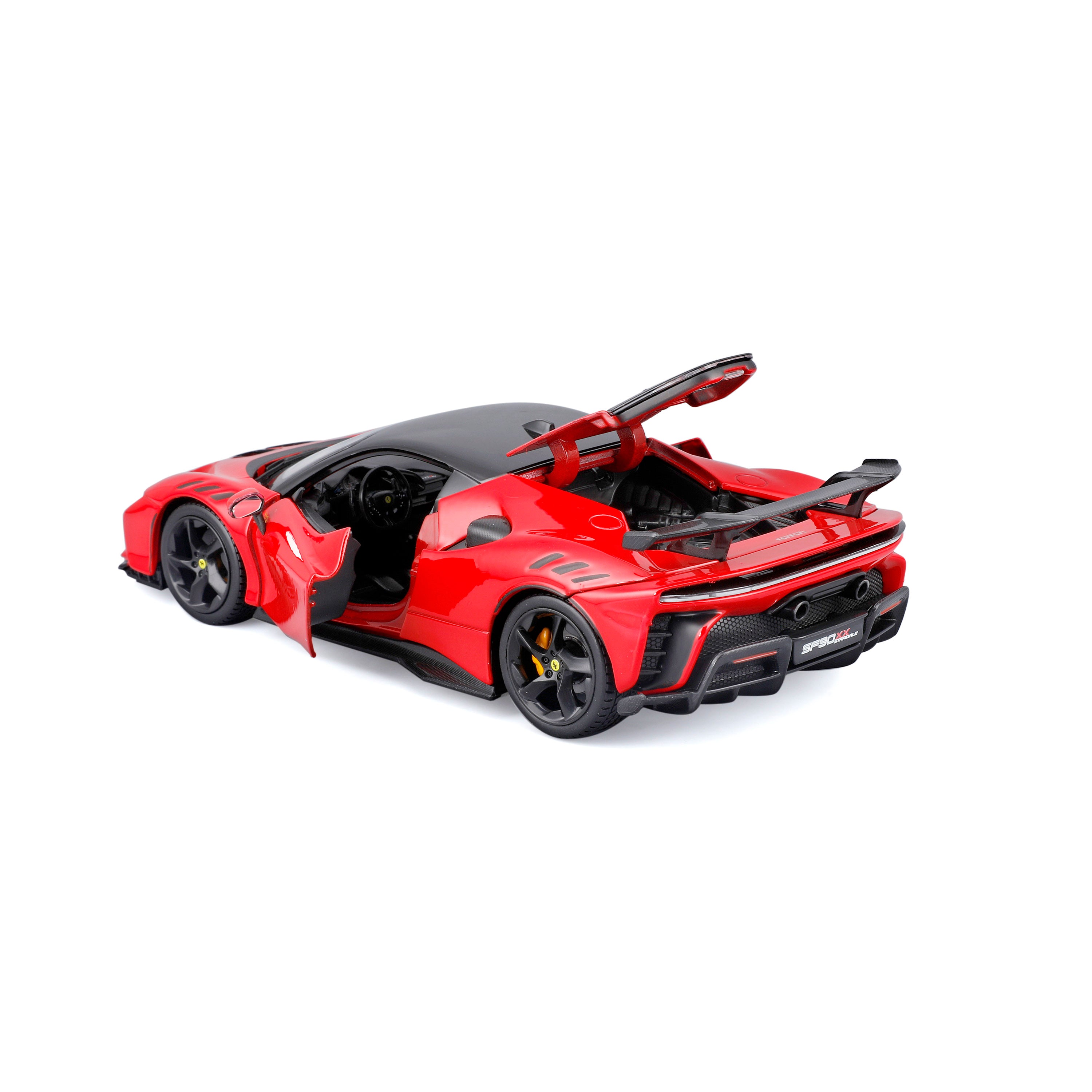 bburago-street-cars-ferrari-sf90-xx-1-24-modellauto-rot-vitrine image 6