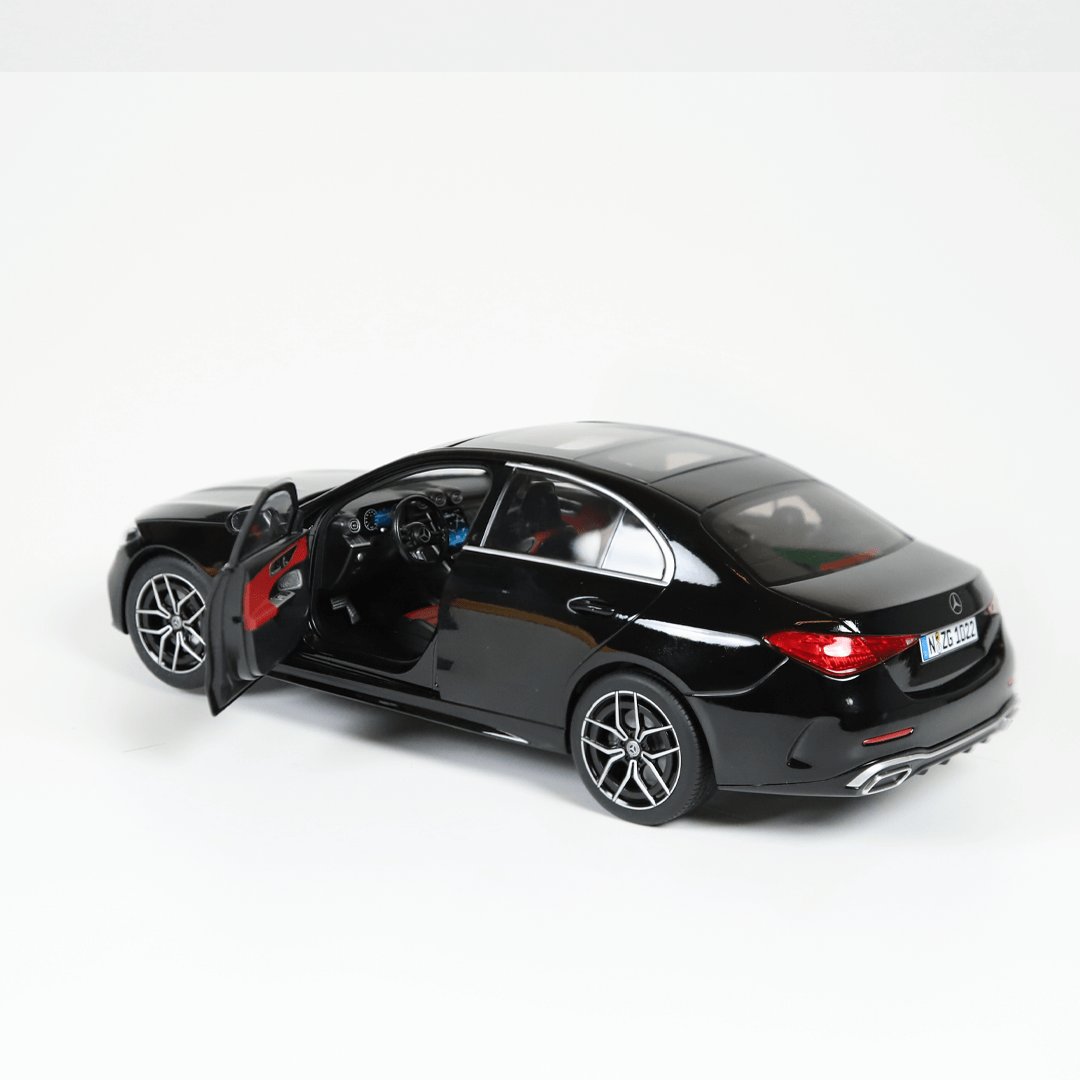 nzg-mercedes-benz-c-klasse-w206-modellauto-1-18-schwarz image 2
