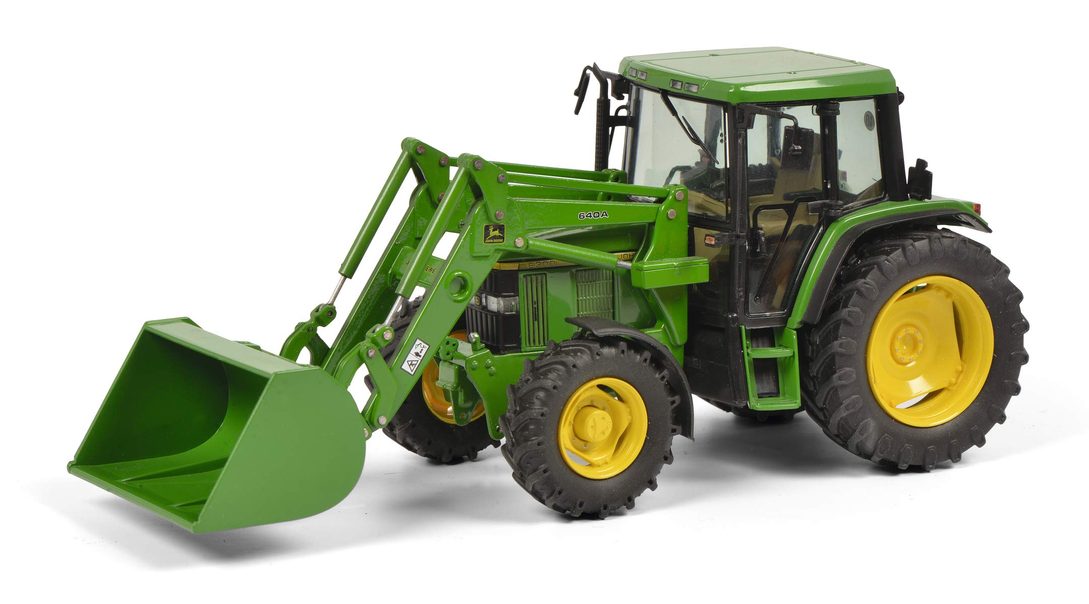 schuco-edition-john-deere-6300-traktor-1-32-gr-n-mit-frontlader image 1