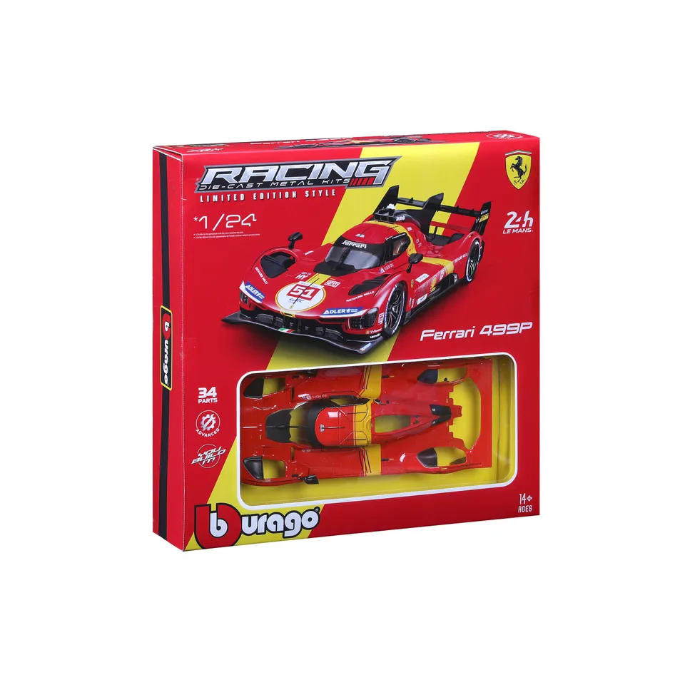 bburago-model-kit-ferrari-499p-modellbausatz-1-24-51-le-mans image 1