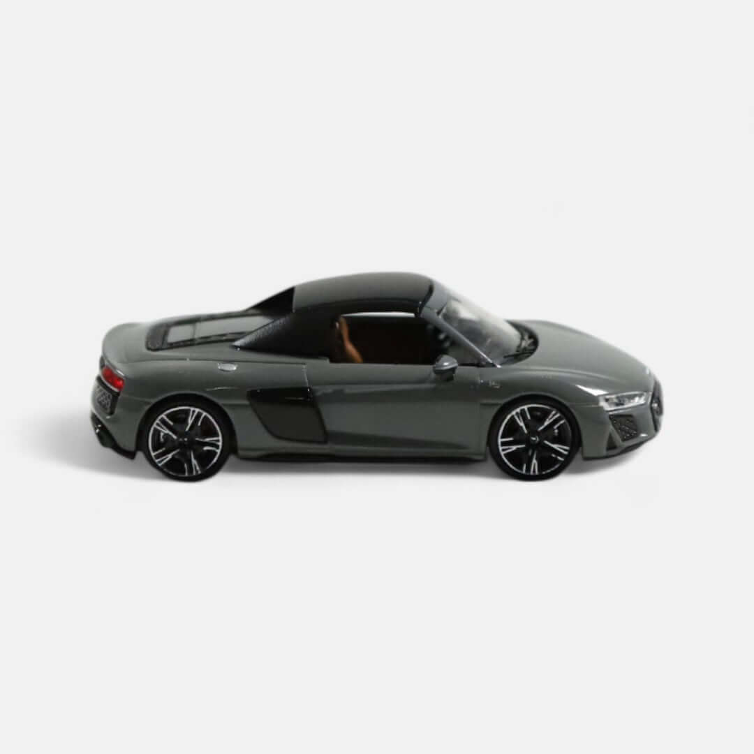 nzg-audi-r8-spyder-1-64-schwarz-vitrine-sportwagen image 8
