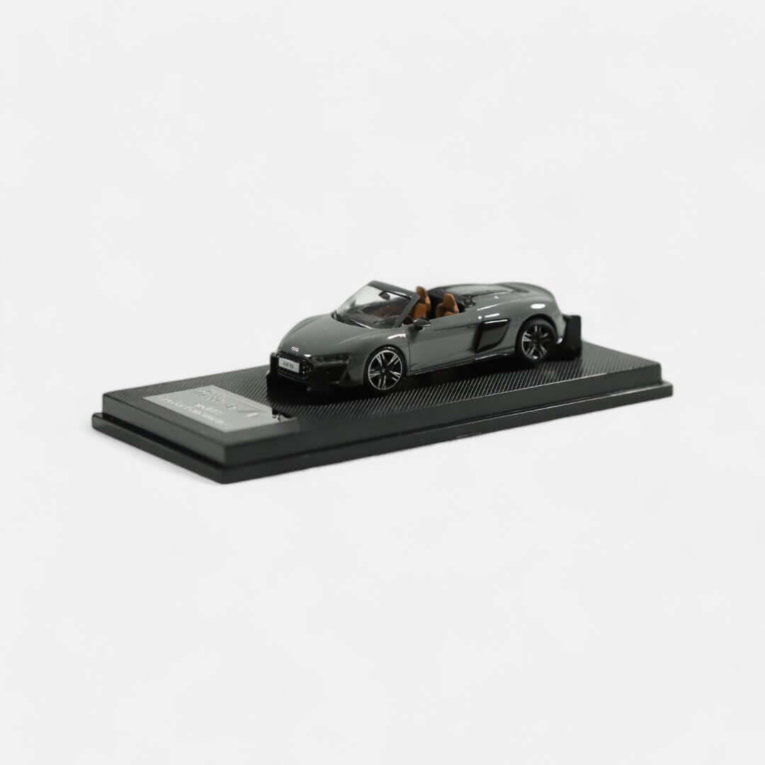 nzg-audi-r8-spyder-1-64-schwarz-vitrine-sportwagen image 7